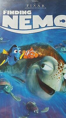 Finding Nemo Vhs Tape Walt Disney Pixar Ebay