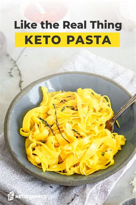 Homemade Keto Pasta Just 3 Ingredients Ketoconnect