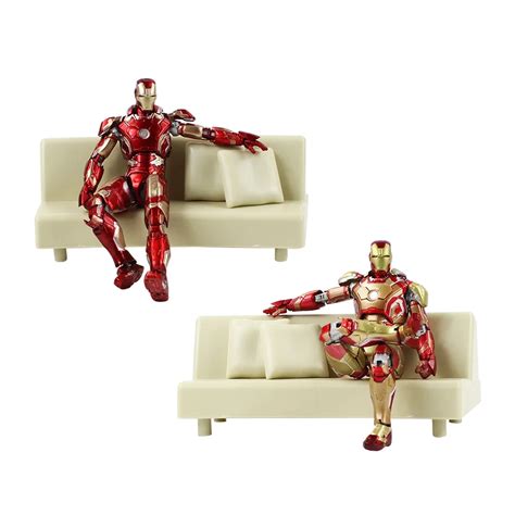 15cm Super Heroes Figure Toys Iron Man Mk 42 Mk 43 Pvc Action Figure