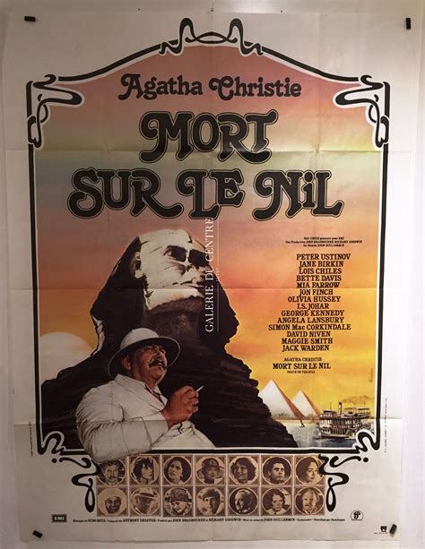 Agatha Christie Mort Sur Le Nil Film - Mort sur le Nil Agatha Christie 1978