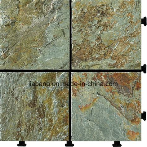 Natural Slate Stone Removable Flooring Tile China Flooring Tile And