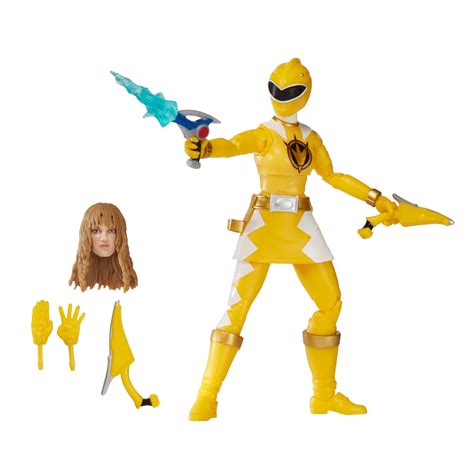 buy power rangers lightning collection dino thunder yellow ranger 6 inch premium collectible