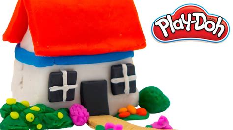 Play Doh How To Make A House Create A Beautiful Playdoh House