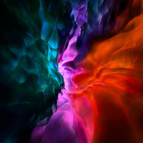 Apple iPad Pro 2020 Stock Wallpaper [2688x2688] - 01
