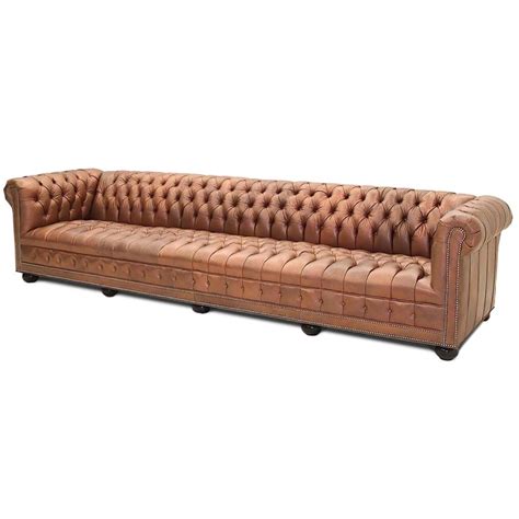Maybe you would like to learn more about one of these? Custom Long Chesterfield Sofa For Sale at 1stdibs
