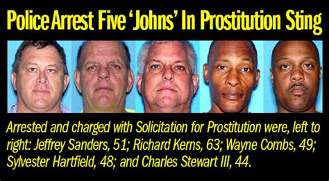 Five Johns Arrested In Prostitution Sting Space Coast Daily