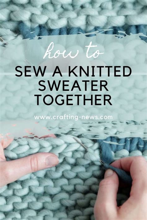 sew  knitted sweater  written crafting