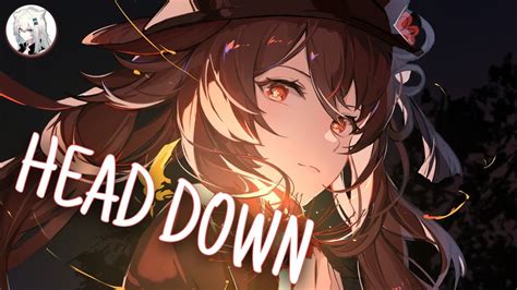 Nightcore Head Down Neffex Lyrics Youtube