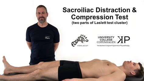 Sacroiliac Distraction And Compression Test Youtube
