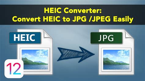 Heic Converter How To Convert Heic To Jpeg Easily Ios Supported Youtube