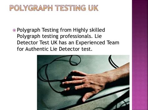 Lie Detector Test Uk