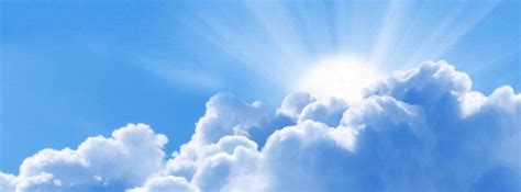 Blue Sunny Sky Scenic And Nature Facebook Timeline Cover Picture Scenic