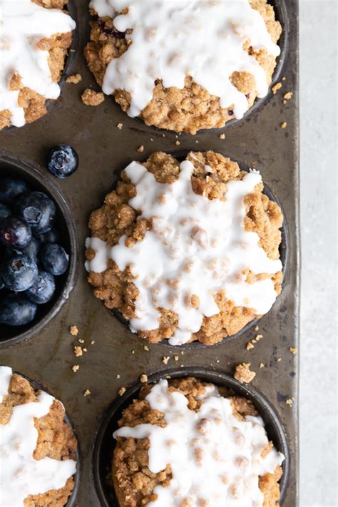 The Best Blueberry Streusel Muffins Browned Butter Blondie