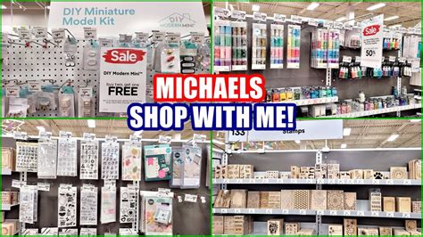 Michaels Shop With Me Arts And Crafts Supplies Youtube