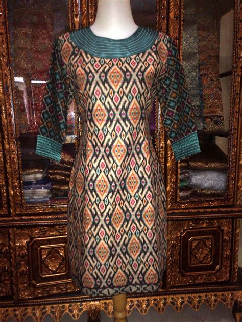 Produsen kain batik produksi kain batik & seragam batik murah berkualitas. Model Baju Songket Modern Untuk Pesta