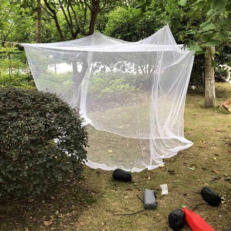 Large White Camping Mosquito Net Indoor Outdoor Insect Netting Tent