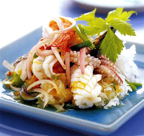 This link is to an external site that may or may not meet accessibility guidelines. Thai Seafood Salad Recipe | Good Cooking