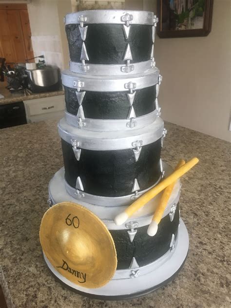 Drums Cake Drum Cake Custom Cakes Cake