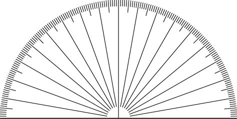 Printable Protractor Online Actual Size Free Cartridge Alignment
