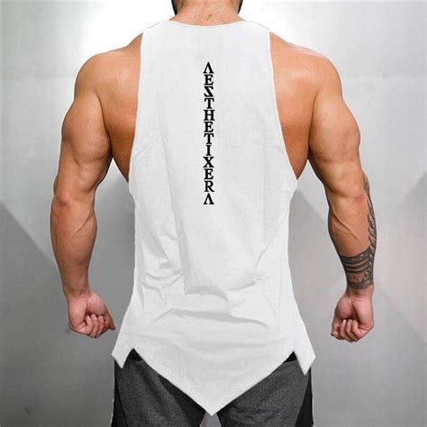 Buy Muscleguys Gyms Stringer Clothing Tank Top Men Fitness Singlet