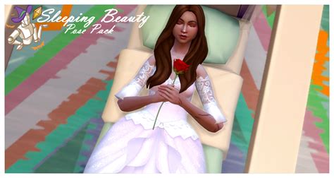 Sam S Sims Pose Studio Samssims Sleeping Beauty Pose Pack Included
