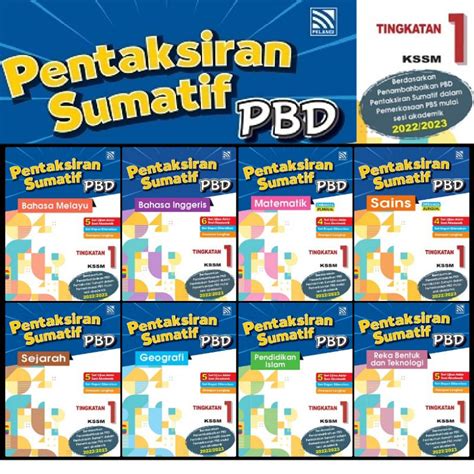 Pelangi Pentaksiran Sumatif Pbd Kssm Tingkatan Shopee Malaysia My Xxx