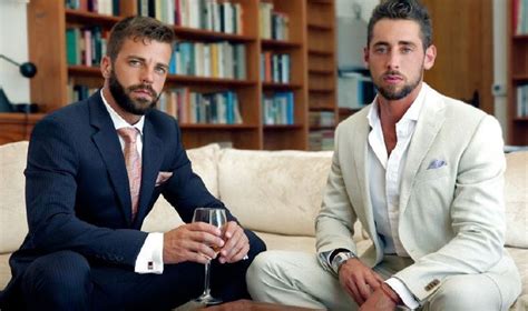 Hector De Silva Massimo Piano I Love Both Guys Suit Style And Also Love Both Guys Hair And