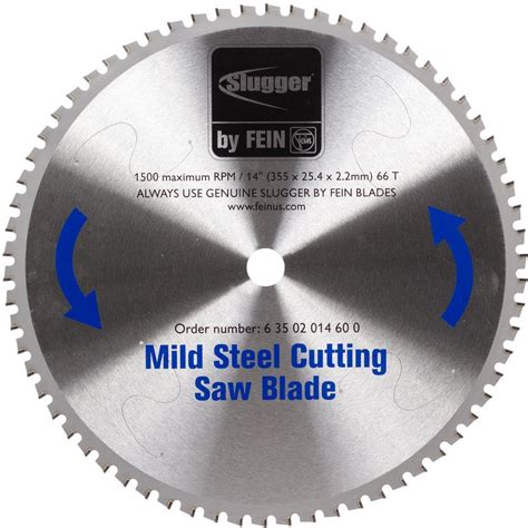 Fein 14 In 66 Teeth Metal Cutting Saw Blade For Mild Steel 63502014600