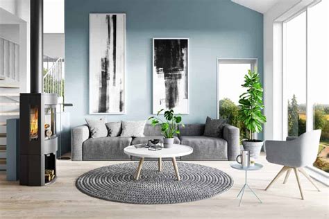 21 Living Rooms With Blue Walls