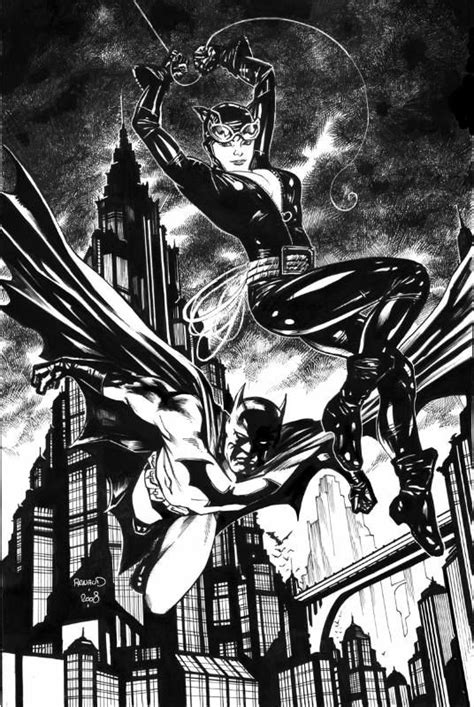 Catwoman And Batman By Paul Renaud Catwoman Batman And Catwoman