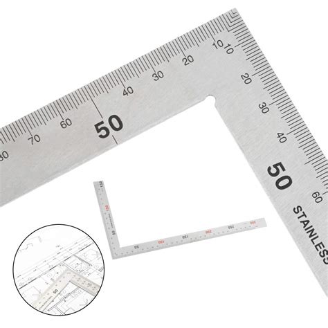 Buy Iufvbgxdh Square Ruler Stainless Steel Framing Square Right Angle