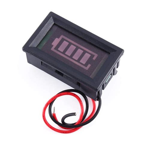 Battery Capacity Indicator V Acid Lead Batteries Indicator Battery Capacity Digital Led Tester