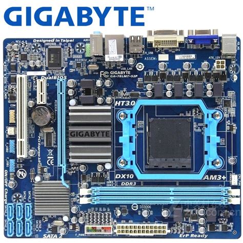 Gigabyte Ga 78lmt S2p Desktop Motherboard 760g Socket Am3 Ddr3 16g
