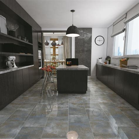 Opt For A Shiny High Gloss Finish Flooring Kitchen Flooring Floor