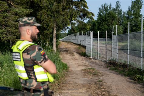Lithuania To Station Army On Belarus Border For Extra Protection