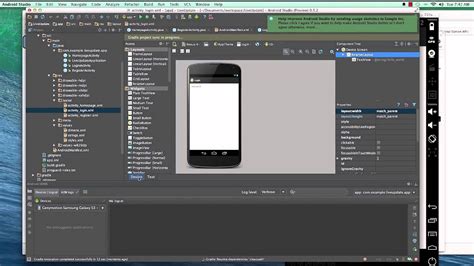 Starting an android studio project. Android App Development with Android Studio IDE. 8 (Login ...