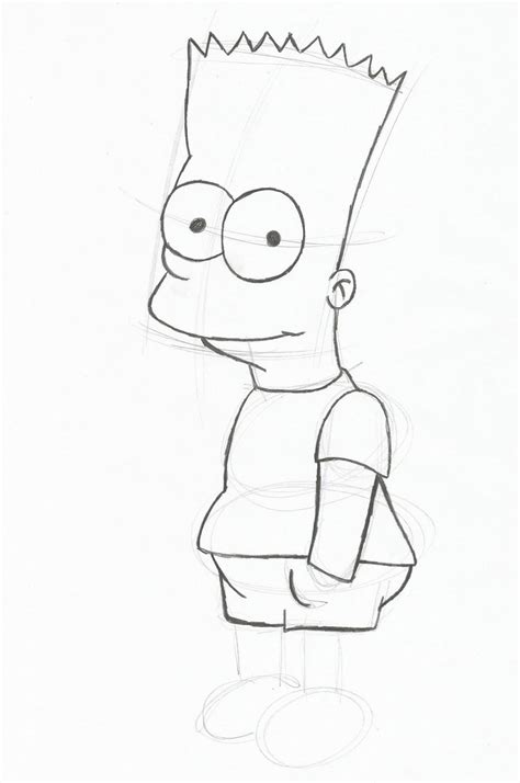 Desenho Do Bart Simpson