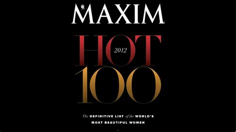Maxims Hot 100 In 2012 In Unter 100 Sekunden 1 Video Lofterde Blog