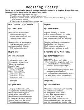 Poetry recitation and memorising is a fun activity that you can engage your kid in. Poetry Recitation - Simple Start | Poems for students, How to memorize things, Poem recitation