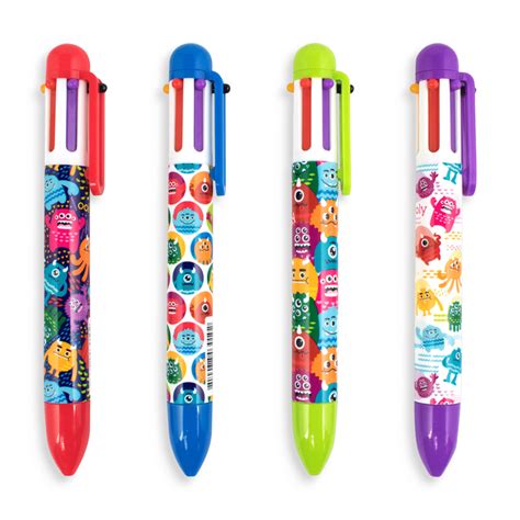 Monster 6 Click Multi Color Pen A2z Science And Learning Toy Store