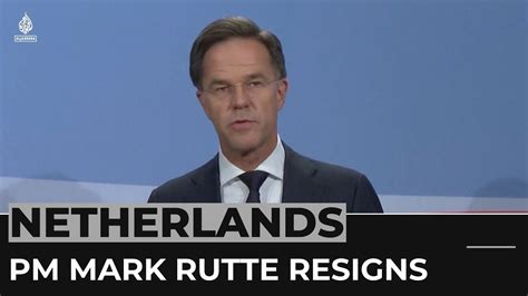 Dutch Gov T Collapses Prime Minister Rutte Resigns After Failing To