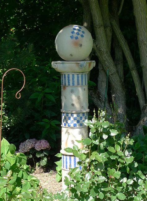 Vielen dank für ihr verständnis. Gartensäule von Margit Hohenberger Keramik Kunst für den ...