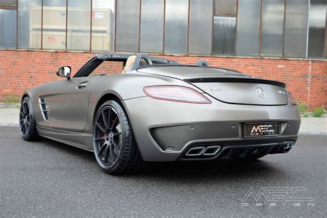 The new mercedes benz sls amg coupé black series gt3. Monza Grey Matte Mercedes-Benz SLS AMG Roadster by MEC ...