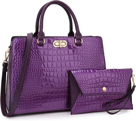 Dasein Women Fashion Handbags Tote Purses Shoulder Bags Top Handle