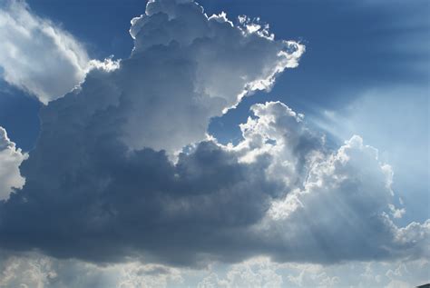 Immagini Belle Nube Cielo Luce Del Sole Nuvoloso Giorno Cumulo