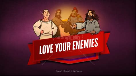 Matthew 5 Love Your Enemies Kids Bible Lesson Clover Media