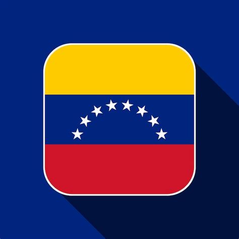 Premium Vector Venezuela Flag Official Colors Vector Illustration