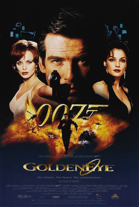 Goldeneye 1995 James Bond Movie Posters James Bond Movies Bond Movies