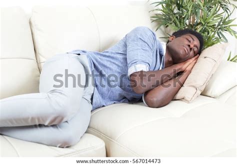 Sleeping Black Man Stock Photo 567014473 Shutterstock