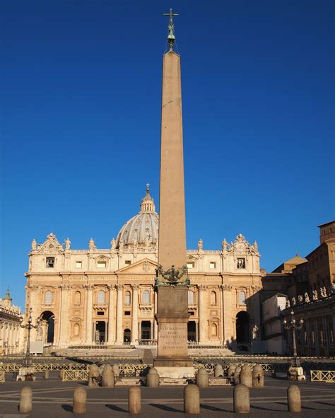 Filevatican Obelisk St Peters Square Wikimedia Commons